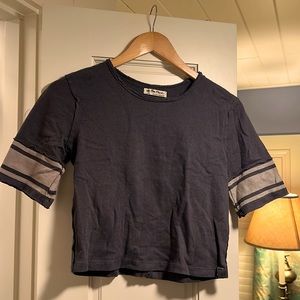 We the Free cropped vintage sport tee